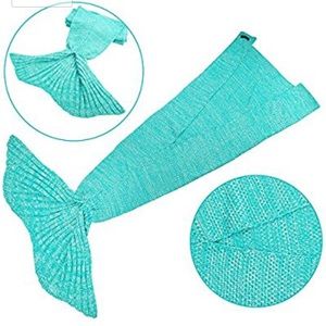 Mermaid tail blanket